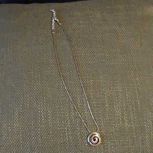 Brighton swirl pendant necklace